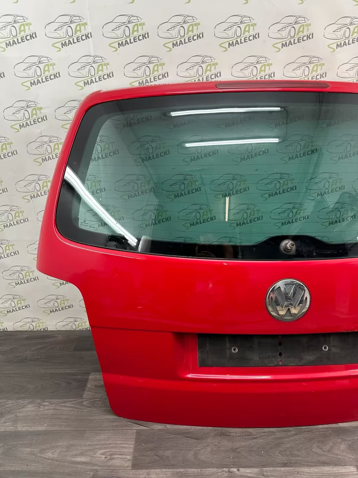 Heckklappe Kofferraum Deckel Vw Touran 1T 1T1 1T2 03-10Bj Rot