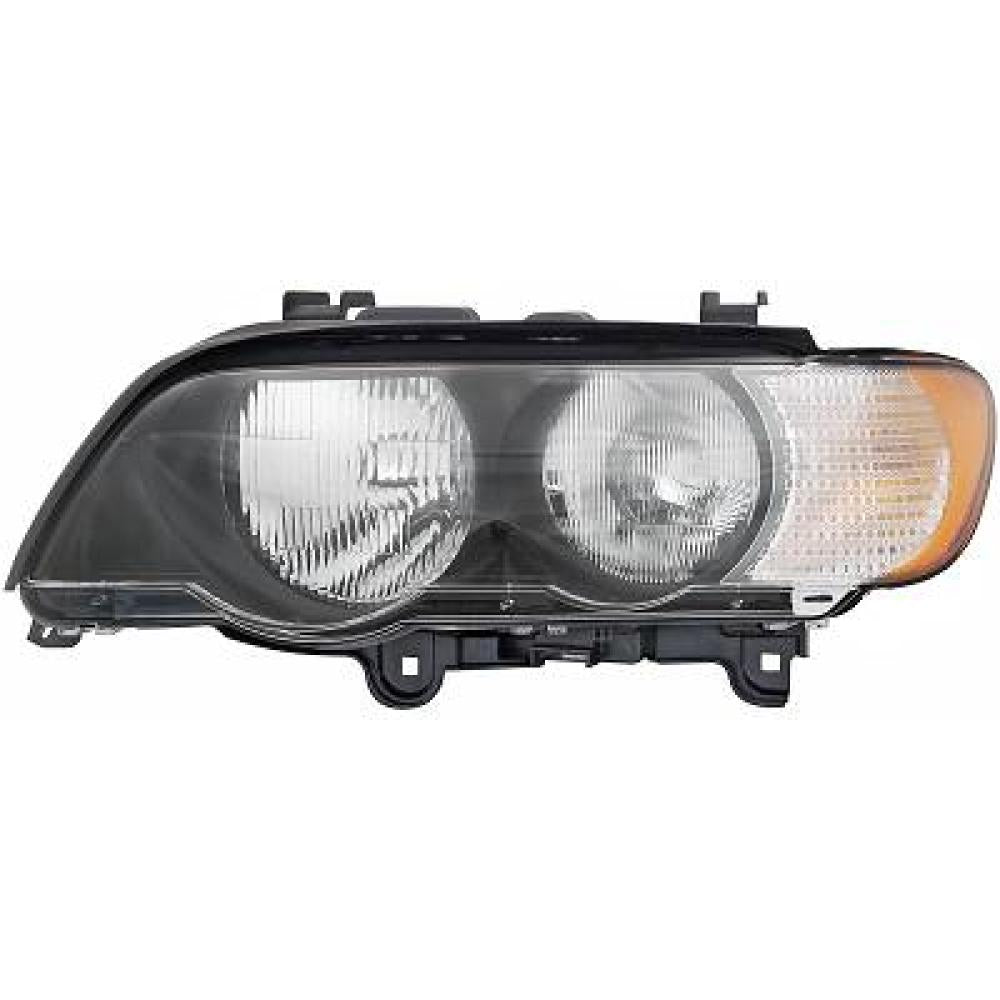 63126930211 SCHEINWERFER LI. X5 E53, 99-03 BLINKER WEISS 1290083