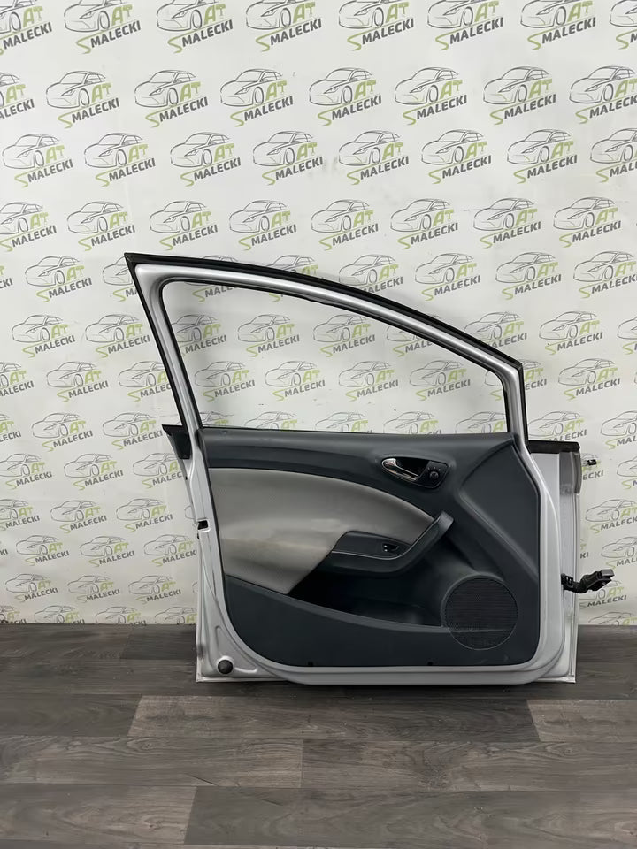 Türe Tür Vorne Links Seat Ibiza IV 6J Kombi Farbe LX7W Silber