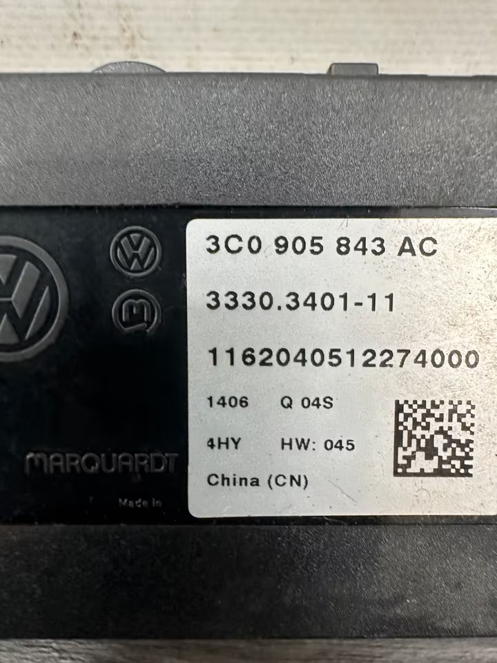 3C0905843AC Zündschloss Schlüssel für VW Passat B7