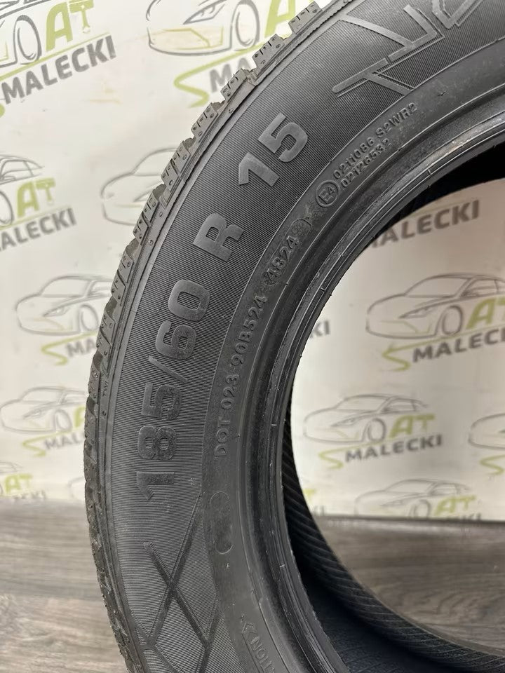 1 Stück Winterreifen 185 60 R15 7mm Dot 4724 Gebraucht