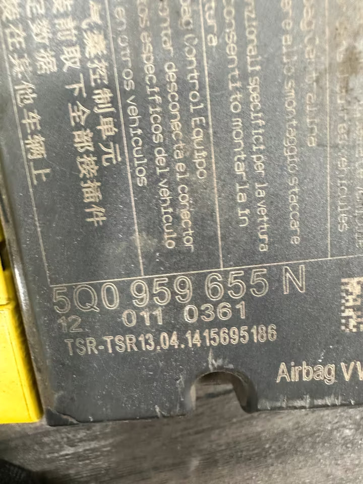 5Q0959655N Airbagsteuergerät Audi A3 8V 5Q0 959 655 N