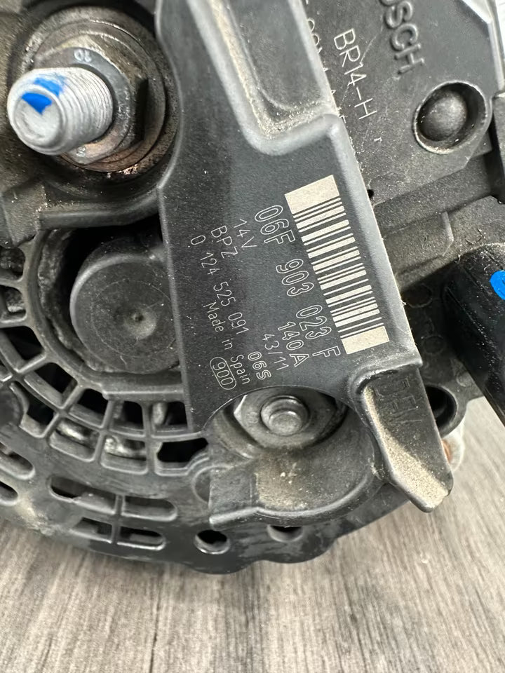 06F903023F Lichtmaschine Generator 1,6 Tdi CAY 140A