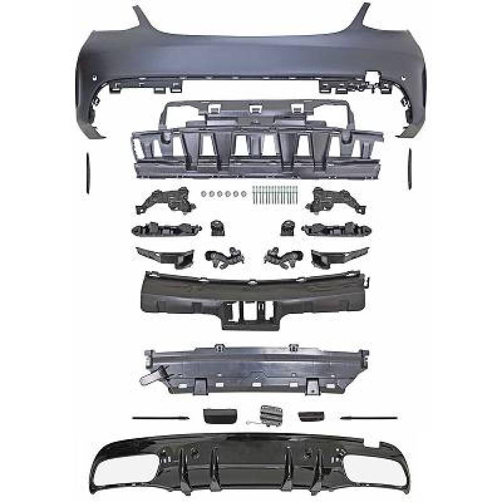 SPORTSTOßSTANGE HI   W205, 14-21     SPORT C43-OPTIK, 1673755