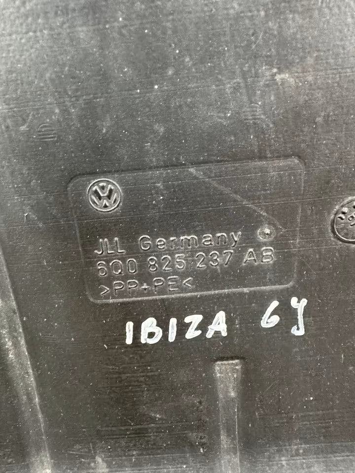 6Q0825237AB Unterbodenschutz Unterfahrschutz Vw Polo Seat Ibiza