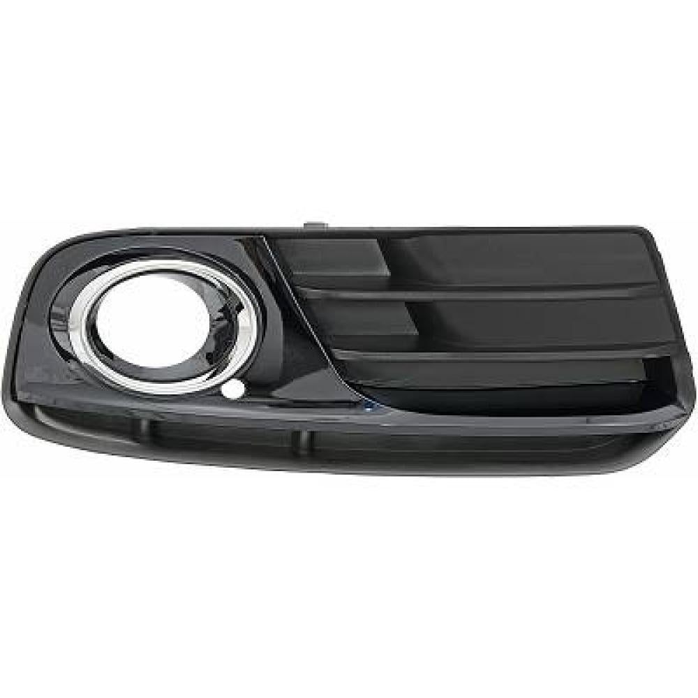 8R0807682J STOßST.GRILL RE. AUDI Q5, 12-16 SCHWARZ/CHROM, 1075446