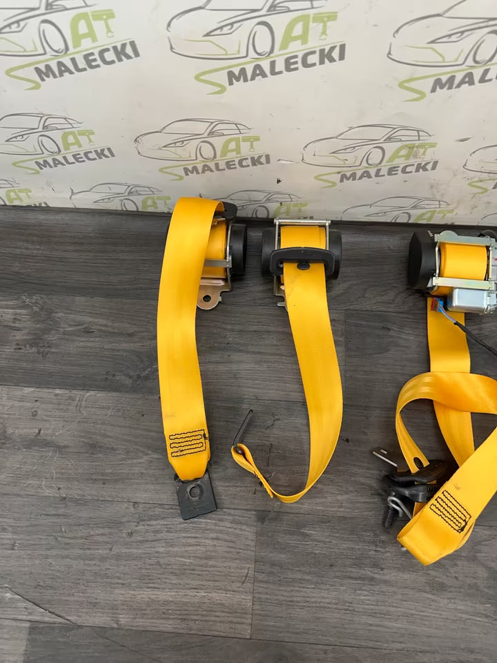Sicherheitsgurt Set 4 Stück komplett Gelb Renault Megane III RS