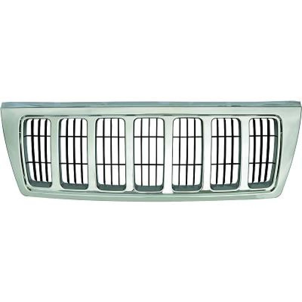 K0XB92TSTAC KÜHLERGRILL GD.CHEROKEE, für 04-05 CHROM/SCHWZ 2612240