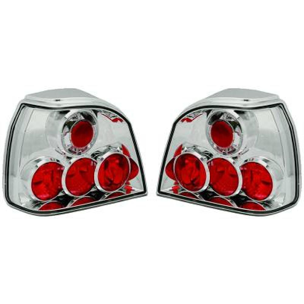 nan DESIGNRÜCKLAMP. SET GOLF, 91-97 KLARGLAS/CHROM 2212495