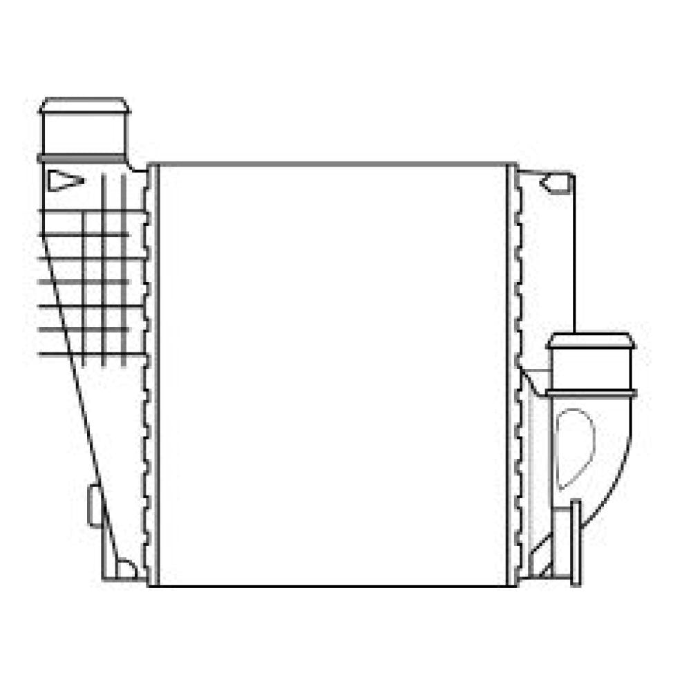 9675627980 LADELUFTKÜHLER CITROEN C4 Picasso 09/13-> DCA1142