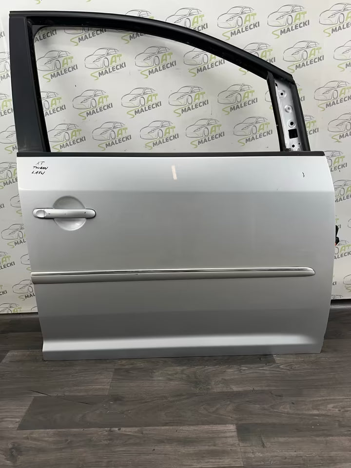 Türe Tür Vorne Rechts Vw Touran 1T 03-15 Bj Farbe LA7W Silber