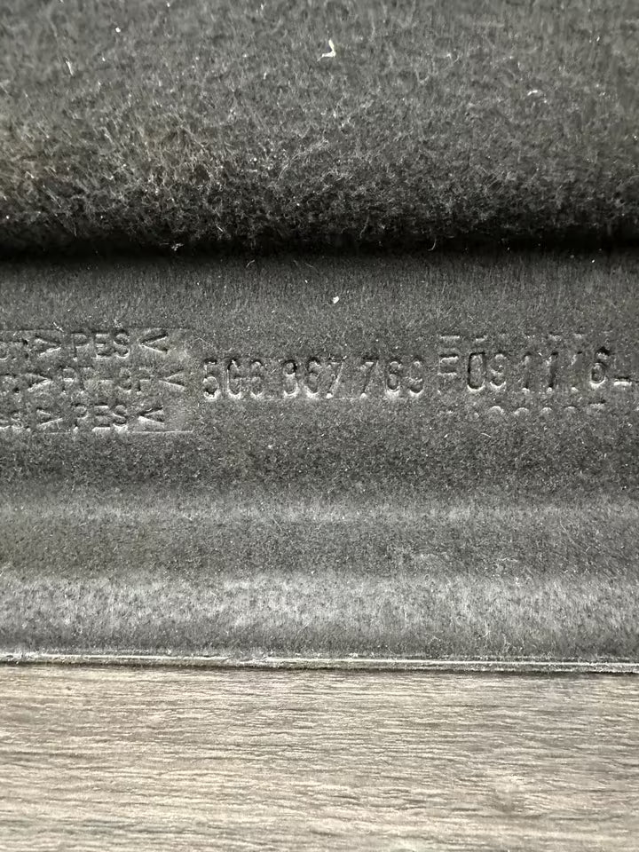 5G6867769 Originale Hutablage Kofferraum Abdeckung Vw Golf VII 7