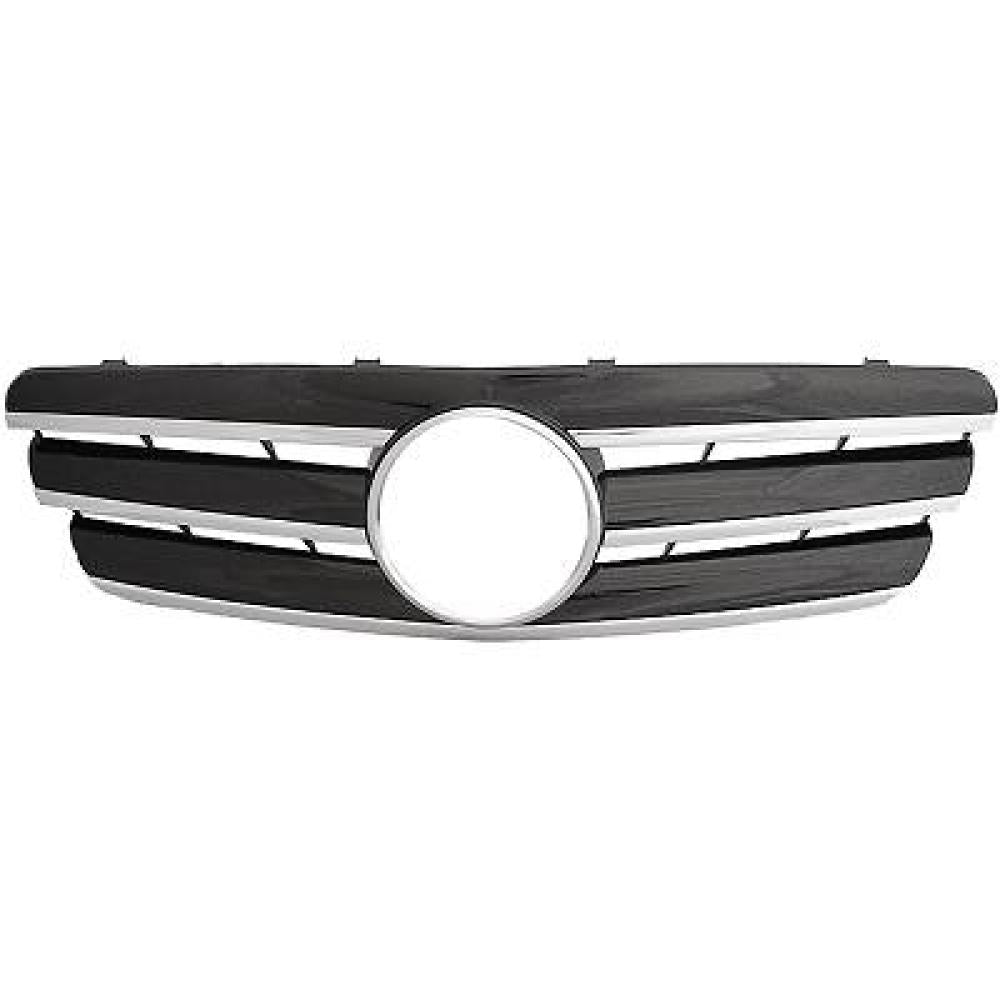 KÜHLERGRILL KPL. DB W203, 00-07 CHROM/SCHWARZ 1671240