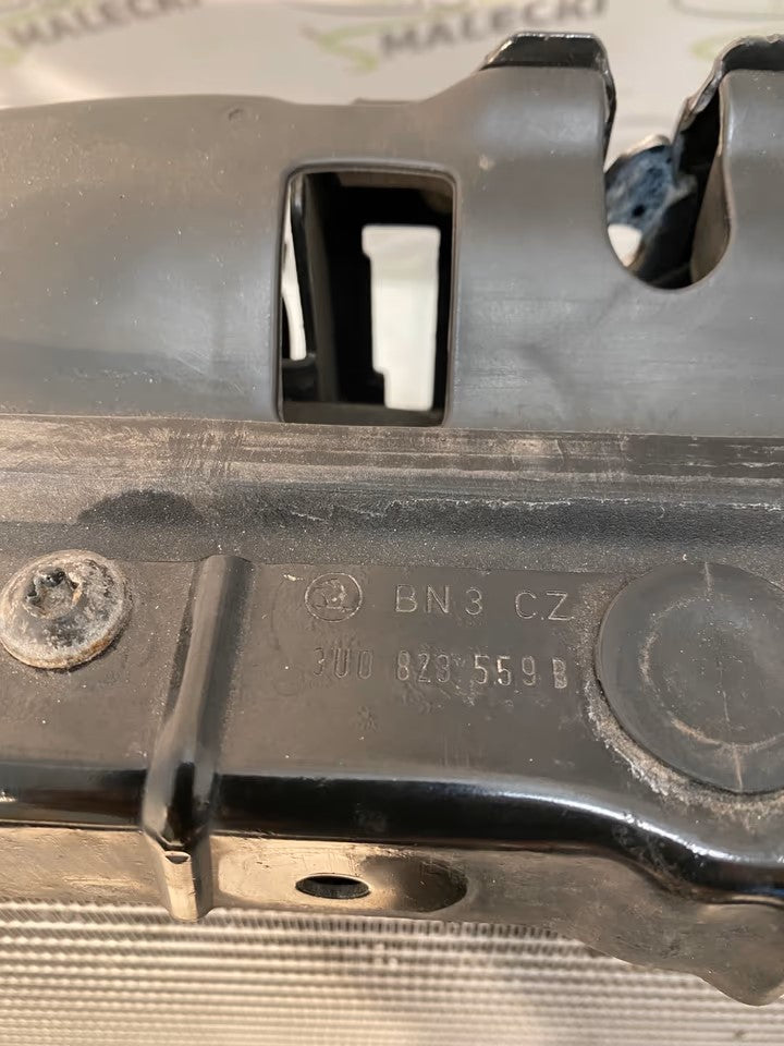 Lock carrier front mask Skoda Superb 3U model 2.0 Tdi BSS engine