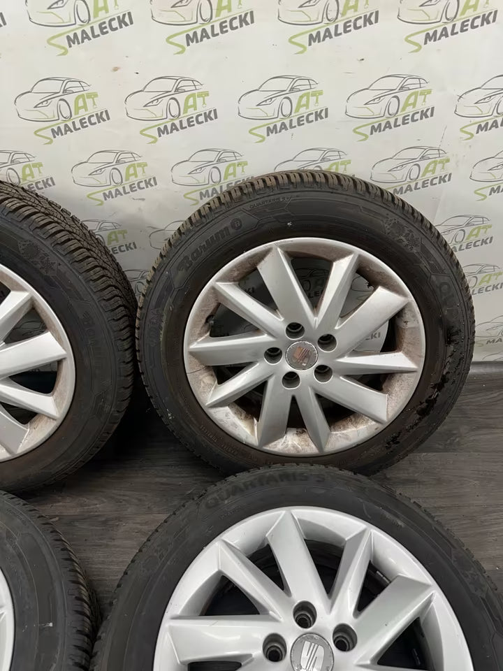 185 60 R15 Kompletträder Aluräder M+S Barum 7mm Seat Ibiza 6J