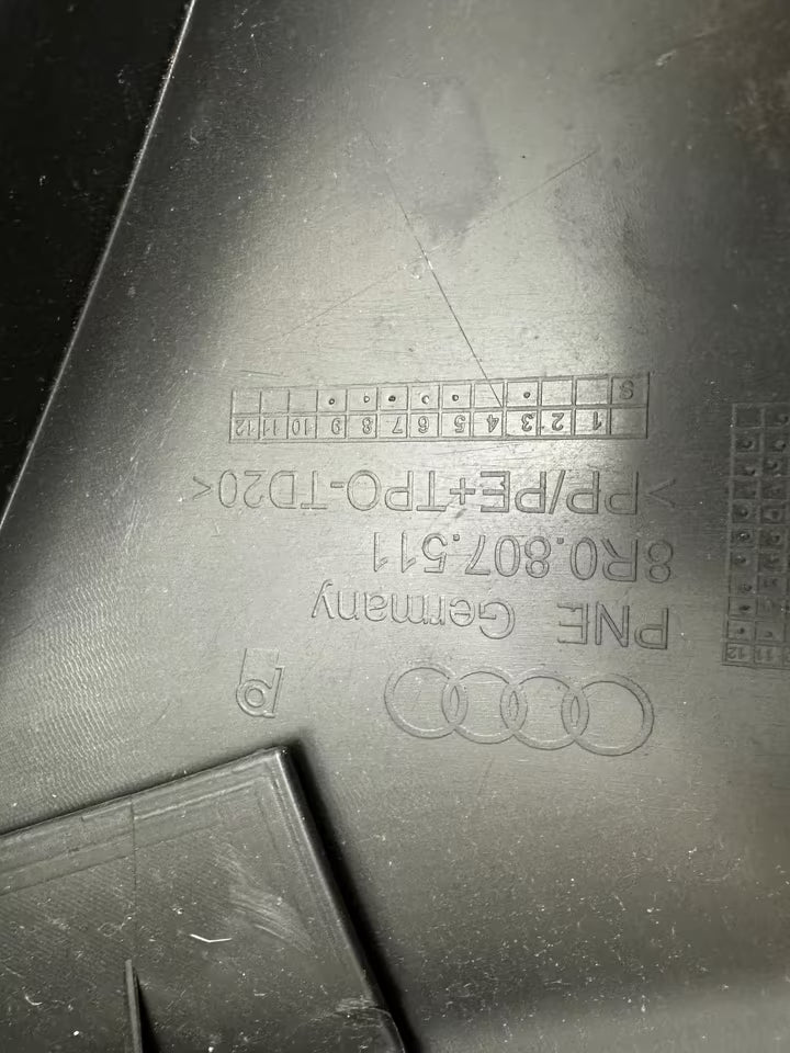 8R0807511 Stoßstange Hinten Audi Q5 8R Modell