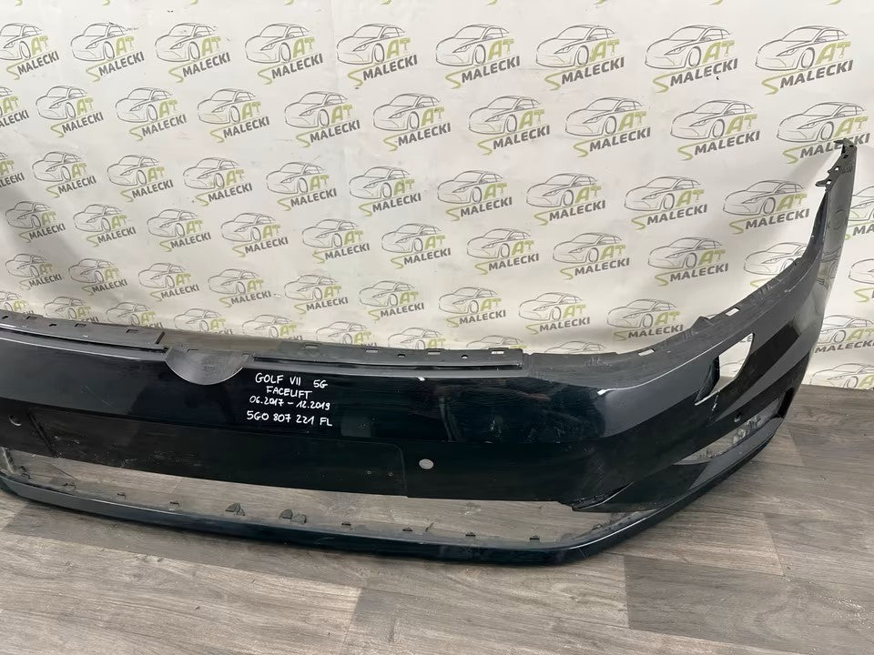 5G0807221FL Stoßstange Vorne SRA 4 PDC Vw Golf VII 5G 16-20Bj