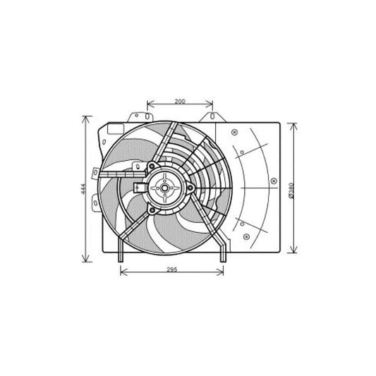 1253H0 LÜFTER LÜFTER  PEUG DCL1171