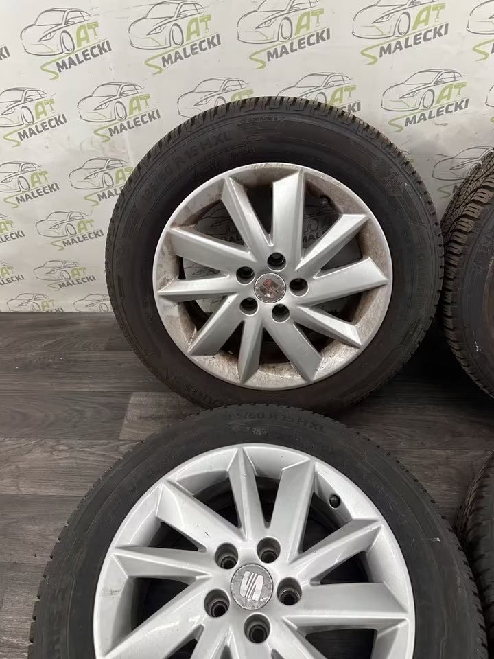 185 60 R15 Kompletträder Aluräder M+S Barum 7mm Seat Ibiza 6J