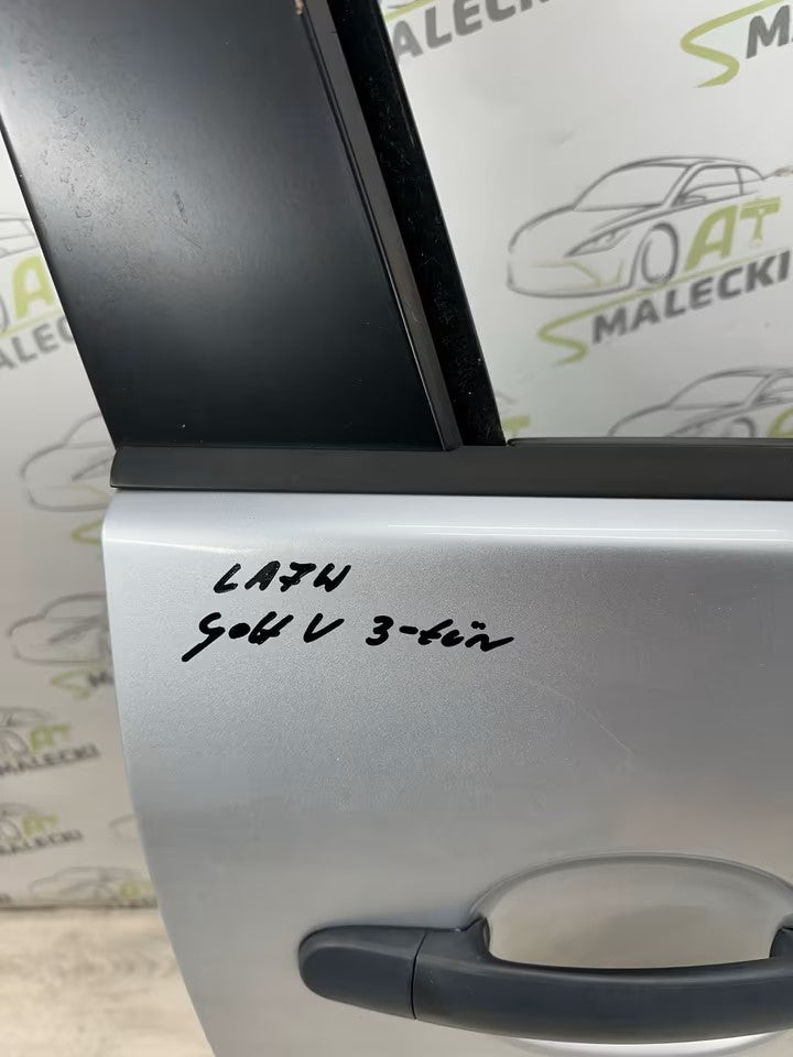 Türe Tür Rechts Vw Golf V 5 1K Modell 3-Tür Farbe LA7W Silber