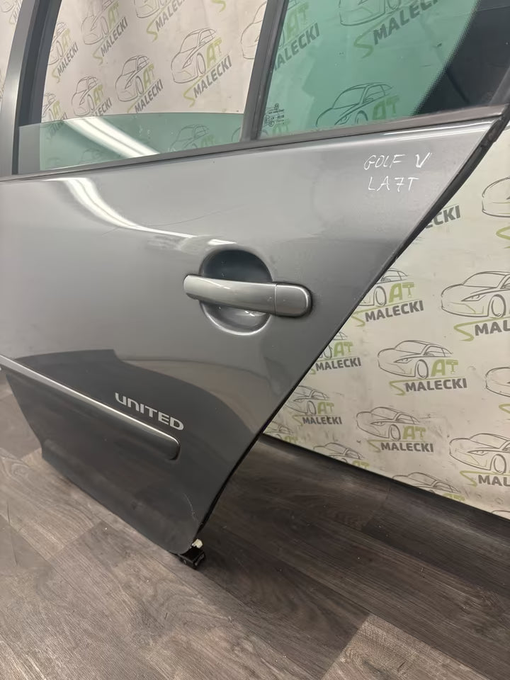 Türe Tür hinten links VW Golf V 5 1K Modell Farbe LA7T