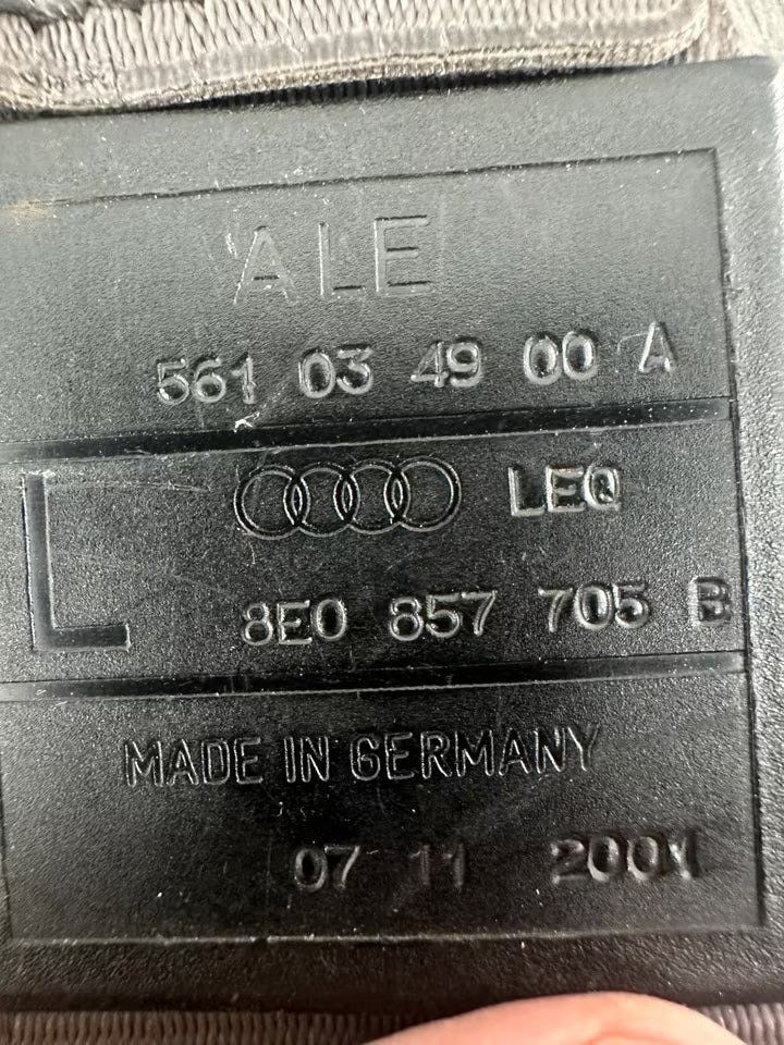 8E0857705B Sicherheitsgut Vorne Links Audi A4 B6