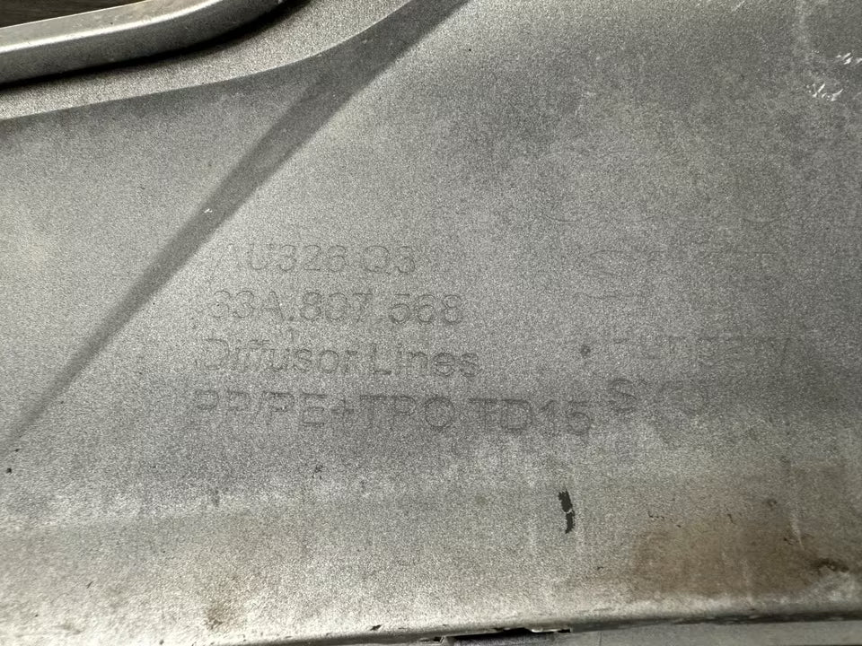 Stoßstange Lippe Spoiler Verkleidung Hinten Audi Q3 F3 83A