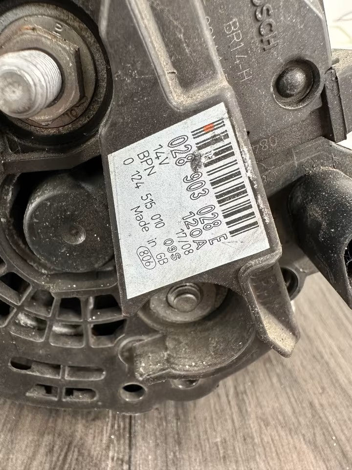 028903028E Alternator Generator 1.9 Tdi BLS Skoda Fabia 5J