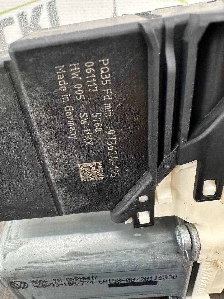 1K0959703P 973624-105 Fensterheber Motor Hinten Links Vw Passat