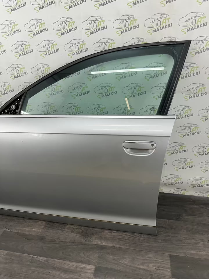 Türe Tür Vorne Links Audi A6 4F C6 Modelle LY7W Silber Metallic