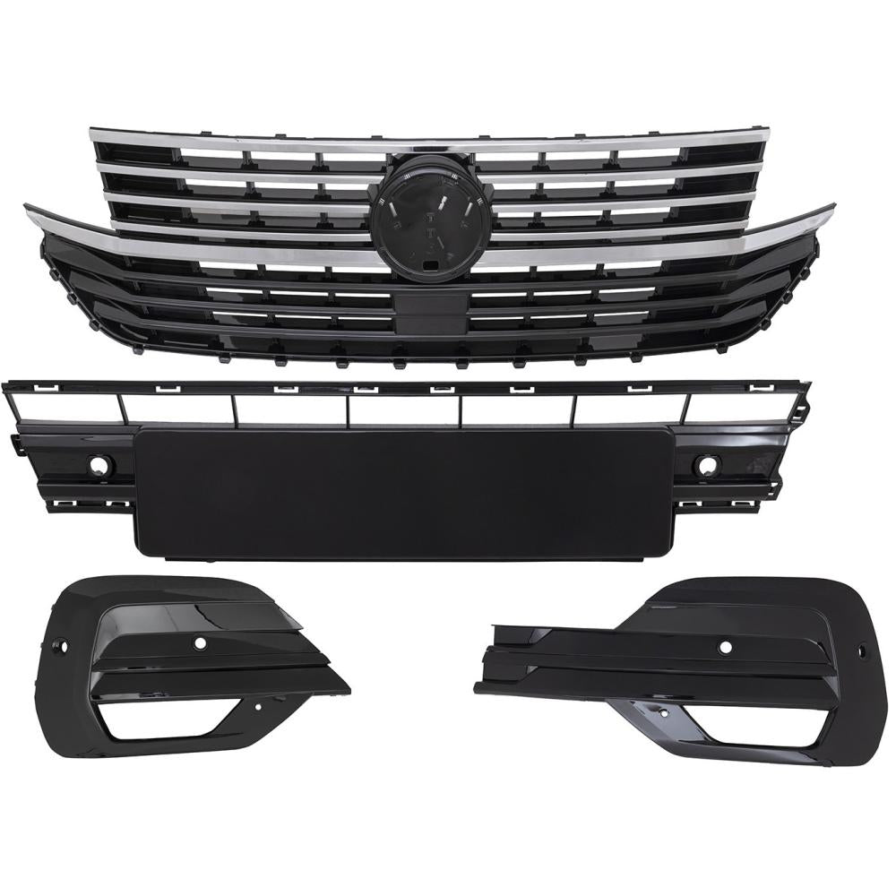 DESIGNGRILL SET VORNE T6.1 19-24 FÜR EMBLEM, 2274341