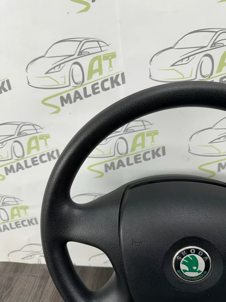Lenkrad 4 Speicher Komplett Skoda Fabia 5J Modell 1Z0419091M