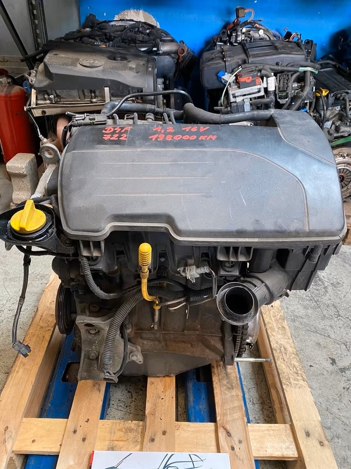 D4F 722 Motor 1,2 16V Renault Clio II 2 Modell 198000km