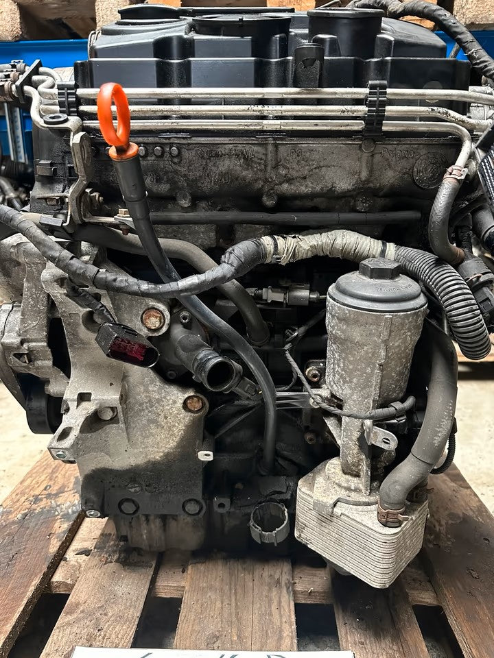 BMP Motor 2,0 Tdi 140 Ps Diesel Motor Vw Audi Seat Skoda komplett