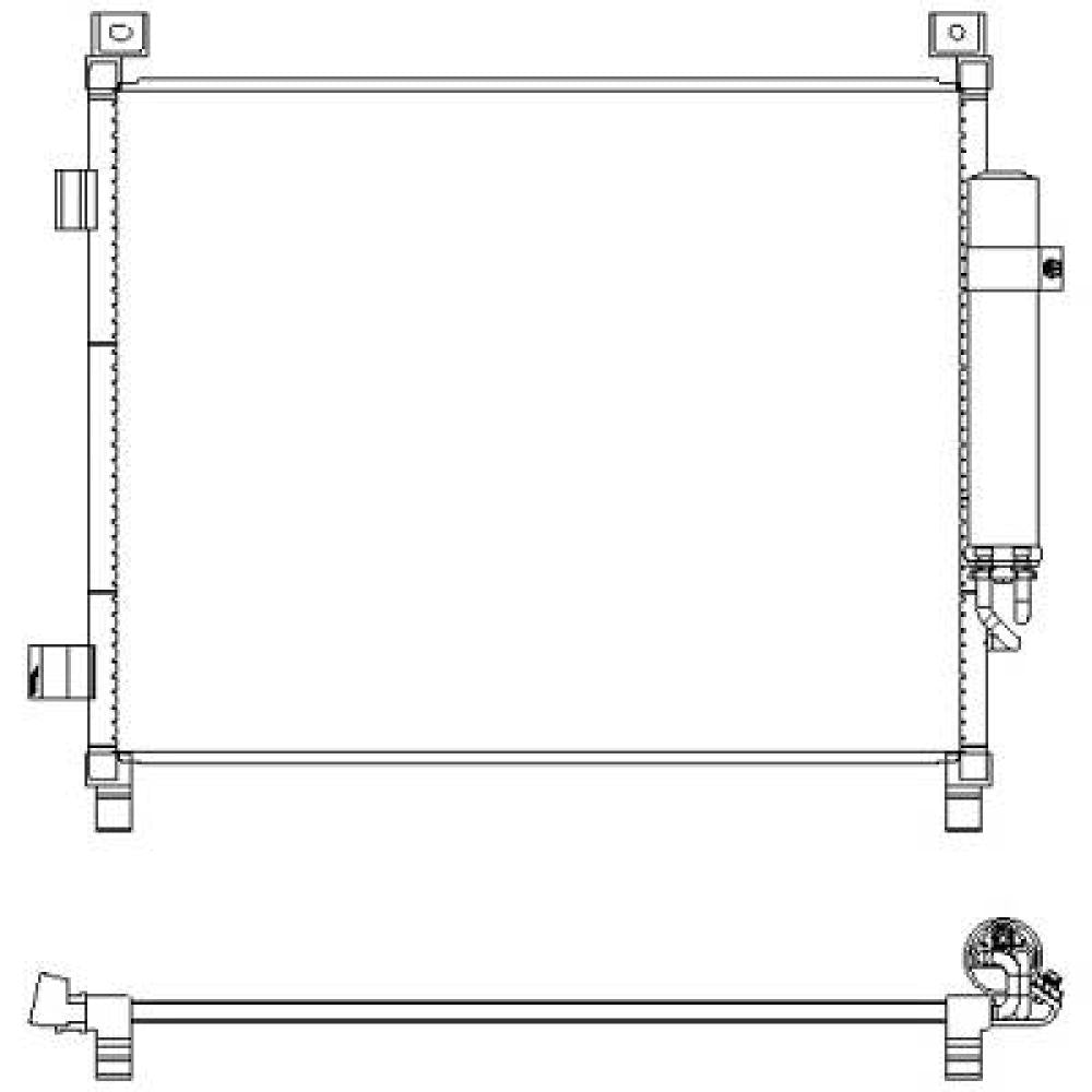 921003VA1A KONDENSATOR NISSAN Note =>>06/2013 DCC1966