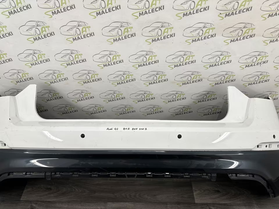 81A 807 511 B Stoßstange Hinten Audi Q2 81A Modell Weiß