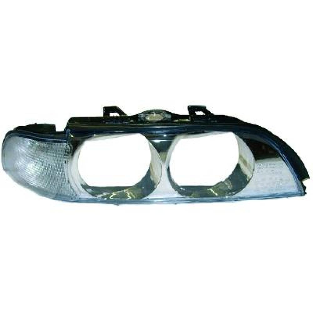 004441121LEFN SCHEINW.GEHÄUSE LI. E39, 95-00 CHROMBLENDE 1223185