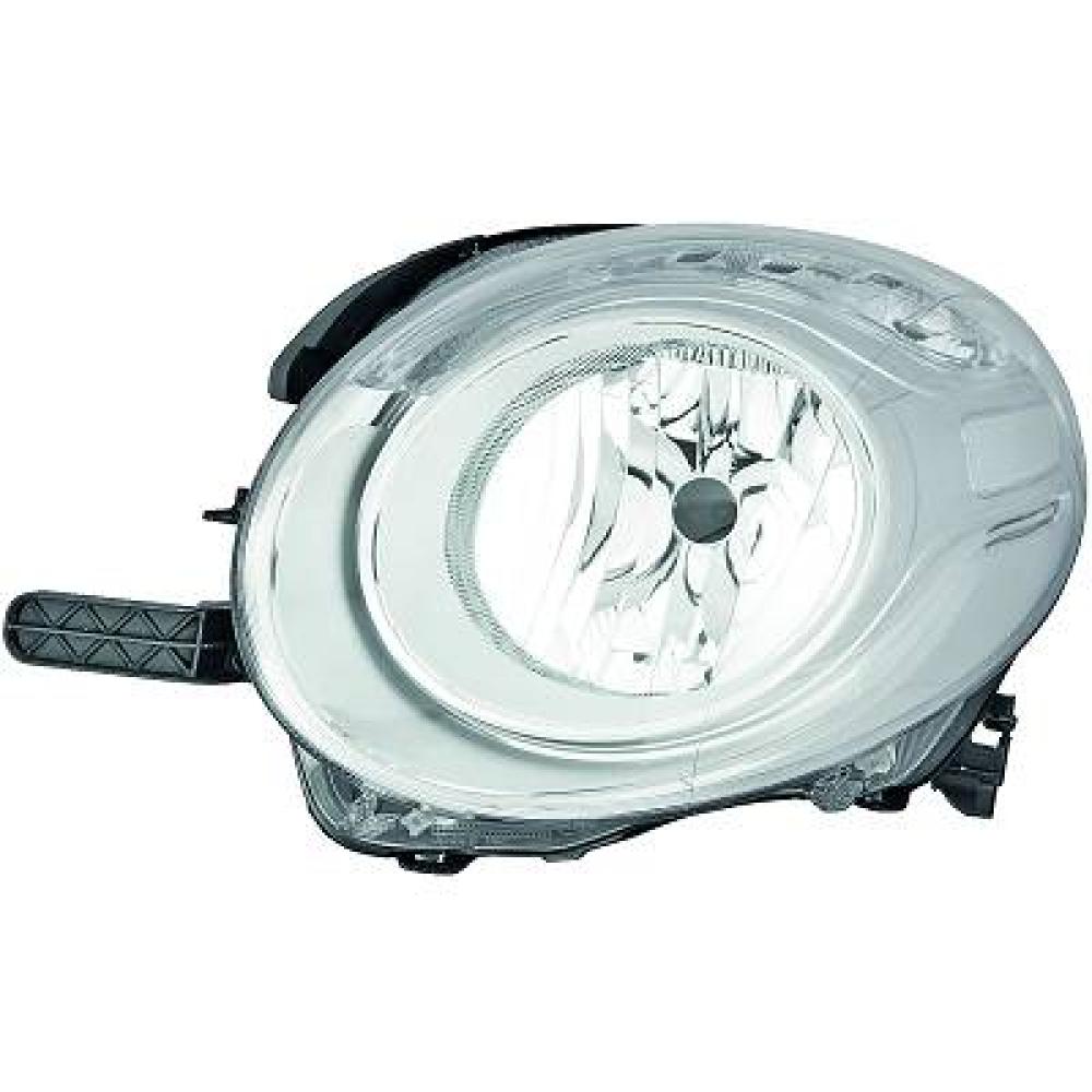 51883592 SCHEINWERFER RE FIAT 500L, 12-17 ABBLENDLICHT 3405680