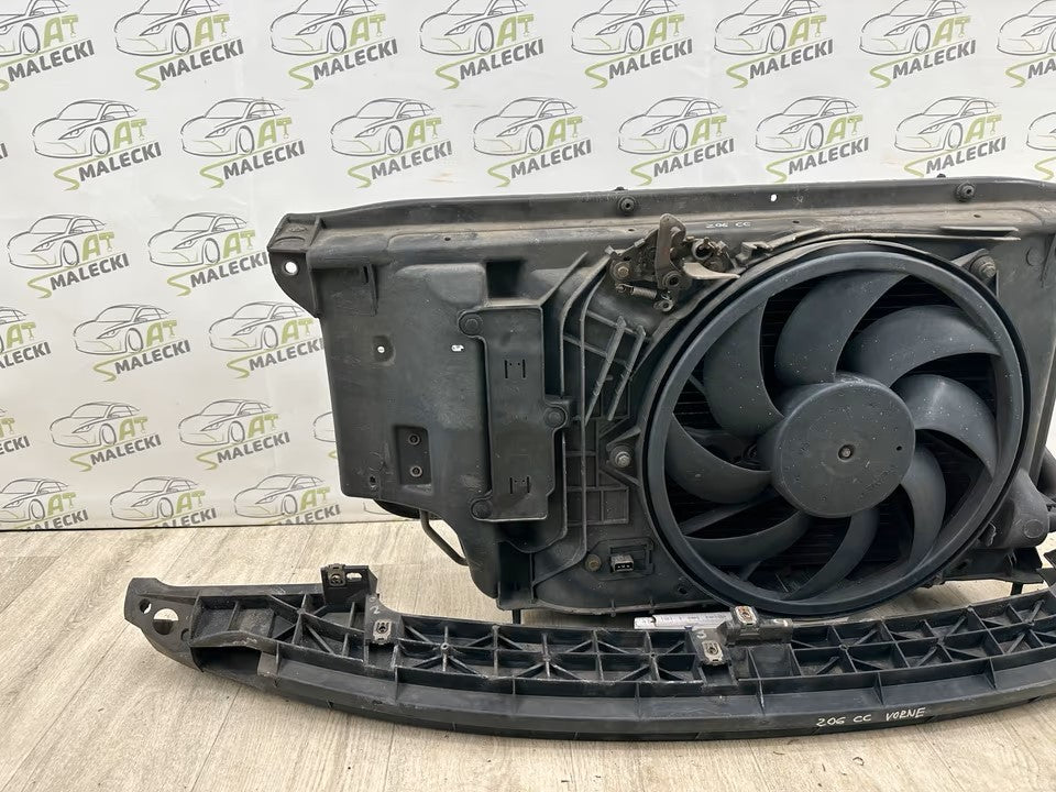 Lock carrier front mask complete Peugeot 206 CC model petrol