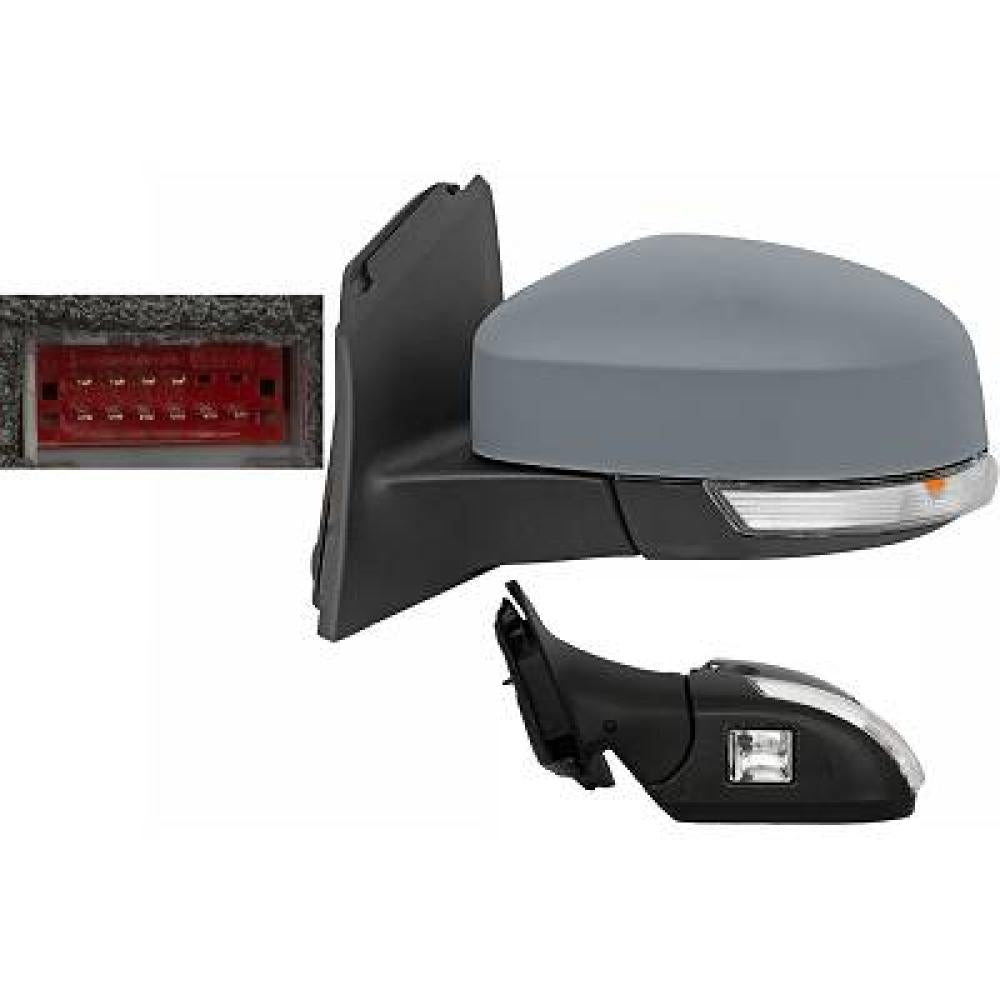 BM51-17683-UA SPIEGEL LI. FORD FOCUS, 11->> GRUND; 10-PIN 1418325