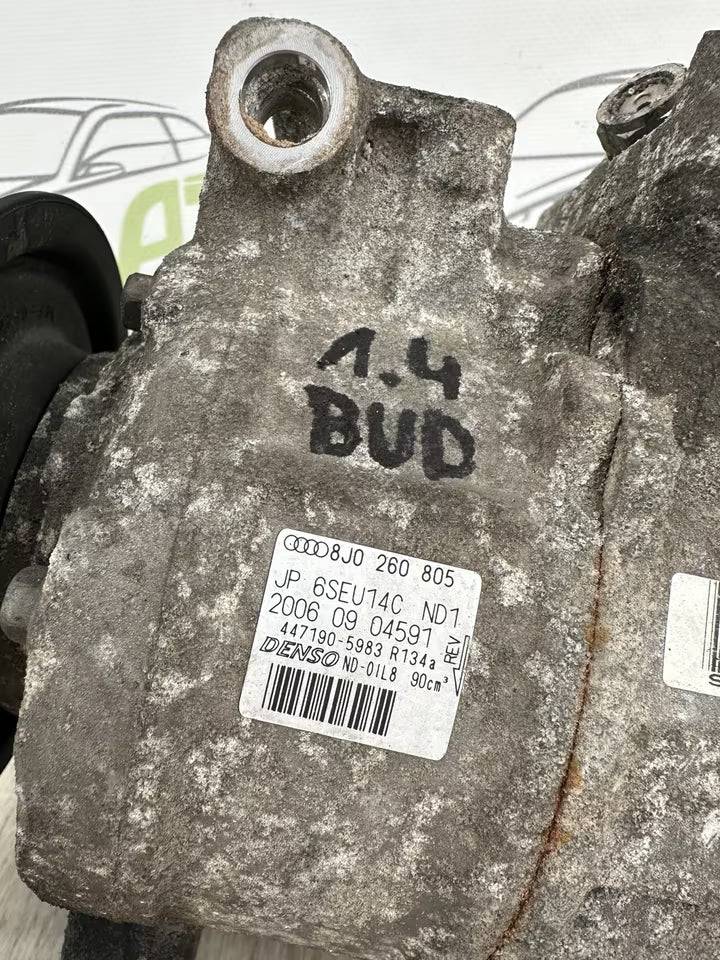 8J0260805 Klimakompressor Kompressor 1,4 Benzin BUD Vw Skoda