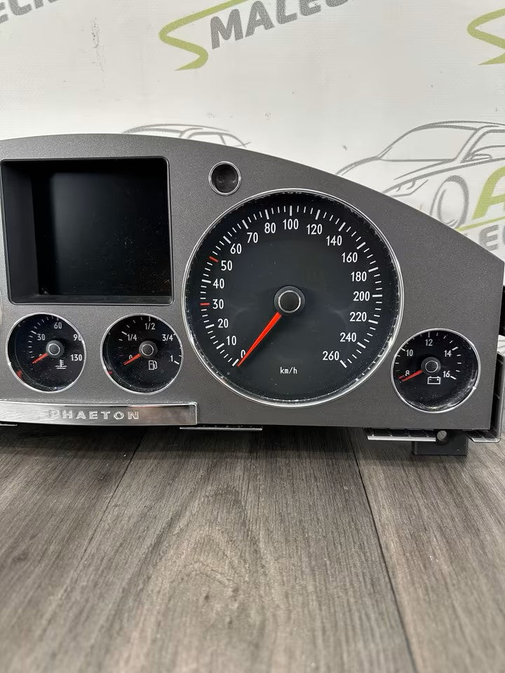 3D0920885A Tacho Kombiinstrument Vw Phaeton 3D 3,0 Tdi 227000km