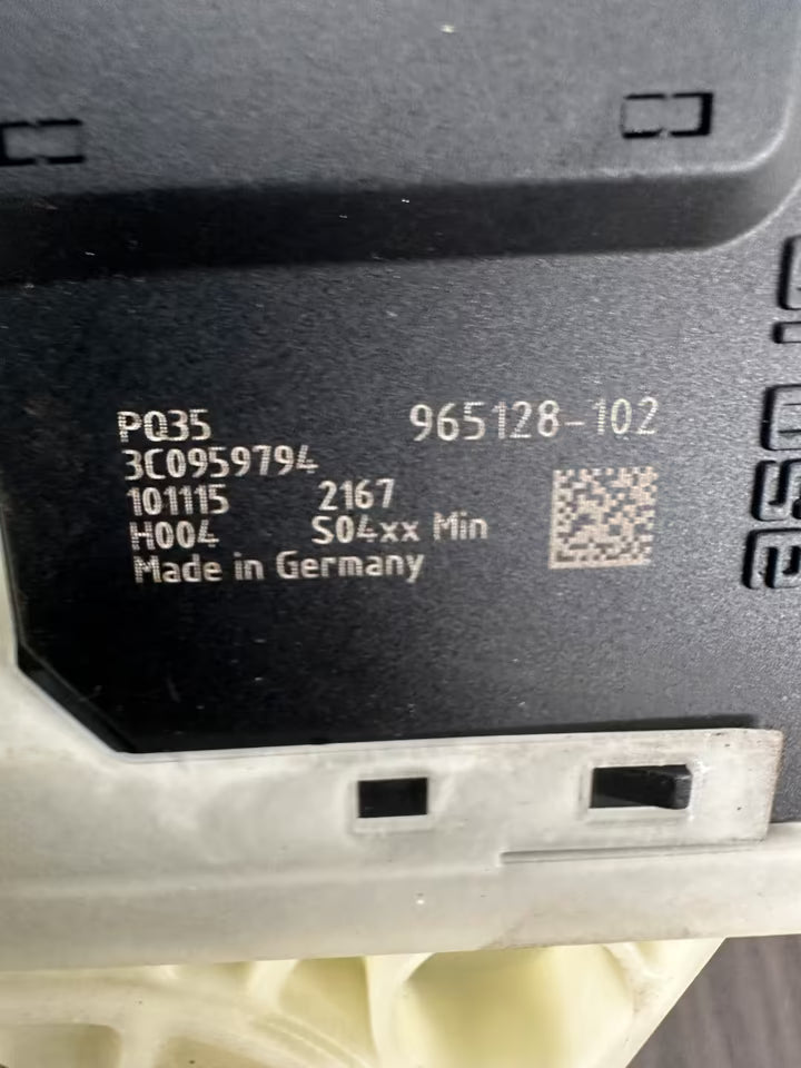 3C0959704 Fensterhebermotor Hinten Rechts VW Golf VI