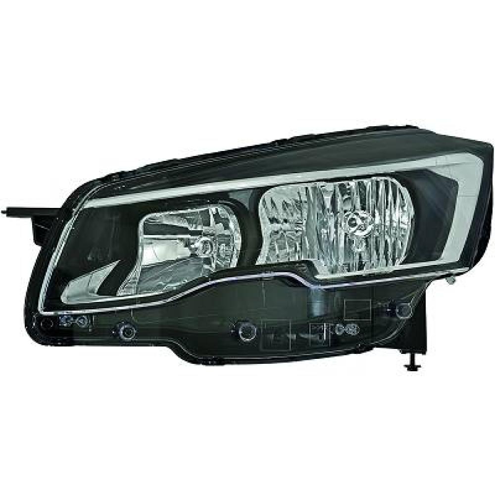 9807241280 SCHEINWERFER LINKS P.508, 06.14->> OHNE MOTOR 4244183
