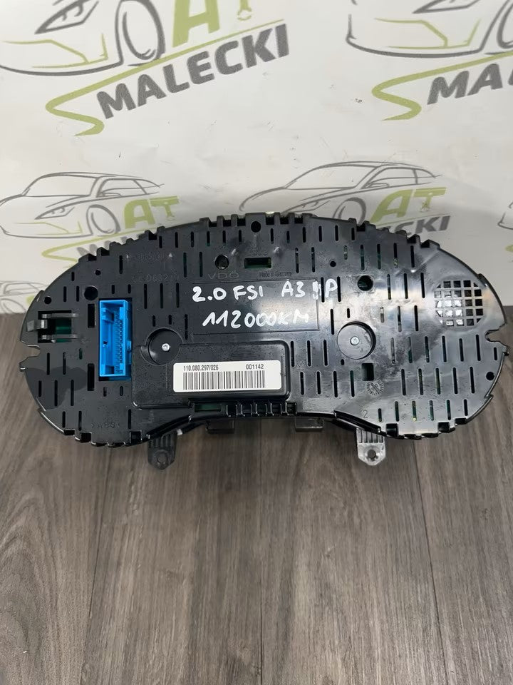8P0920931B Tacho Kombiinstrument Audi A3 8P Modelle 2.0 FSI