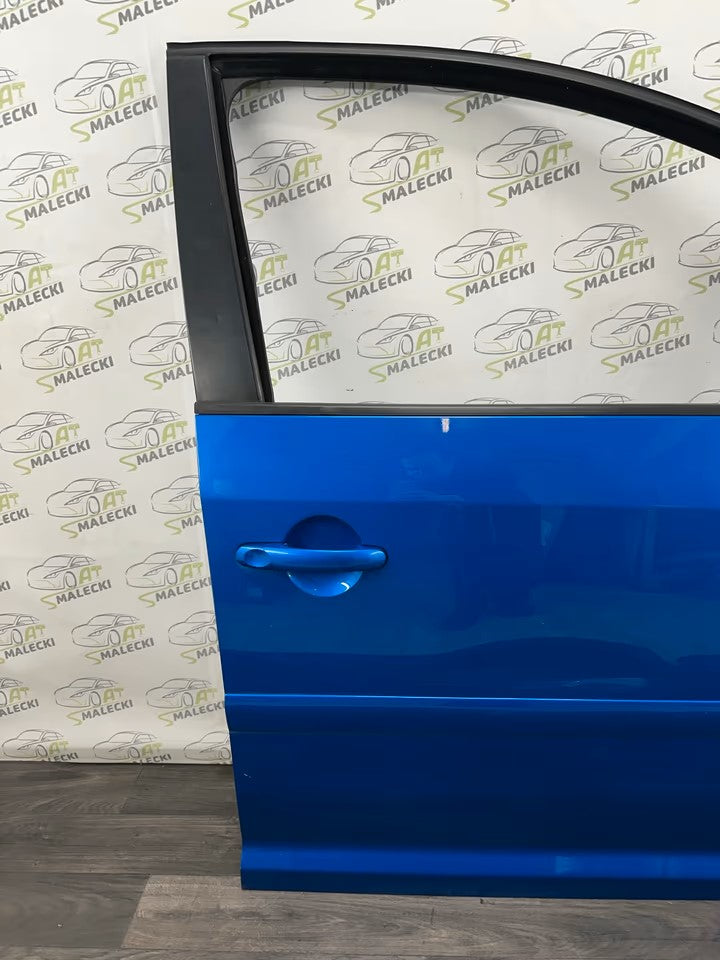 Türe Tür Vorne Rechts Vw Touran 1T Modell Farbe K2K2 Blau