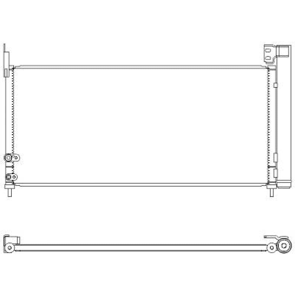 8845002430 KONDENSATOR TOYOTA Auris 10/2012=>> DCC1959