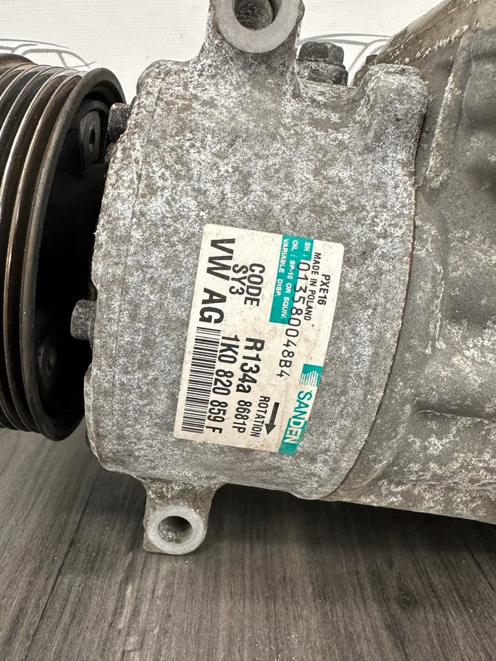 1K0820859F Air conditioning compressor 1.9 Tdi 2.0 Tdi Audi Vw