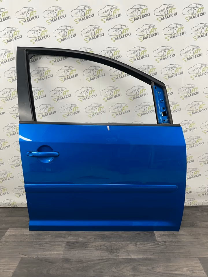 Türe Tür Vorne Rechts Vw Touran 1T Modell Farbe K2K2 Blau