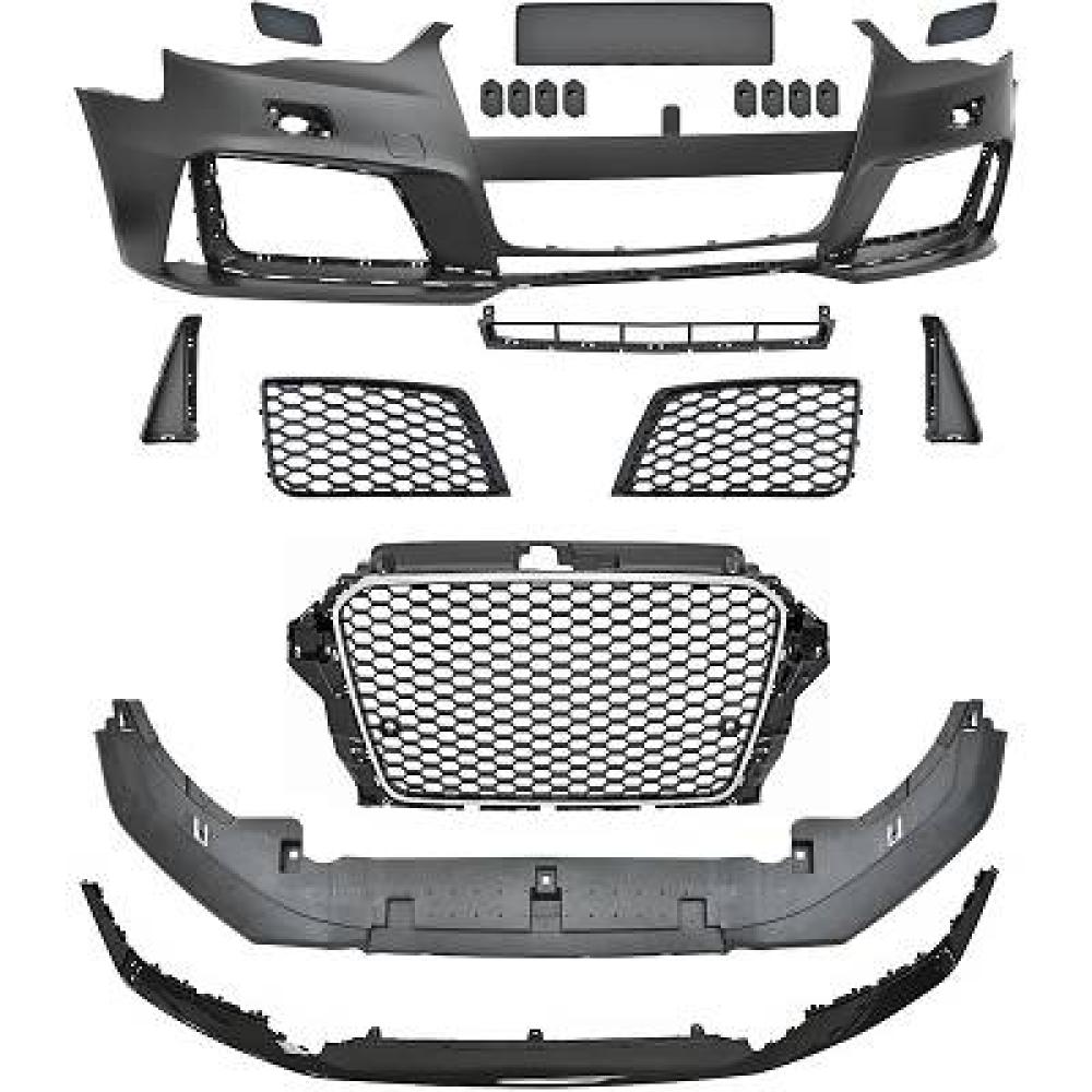 nan SPORTSTOßSTANGE VO. A3, 12-16 RENNSPORT-OPTIK, 1033451